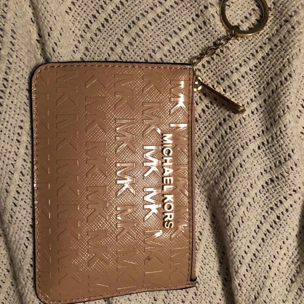 Michael Kors keychain card holder